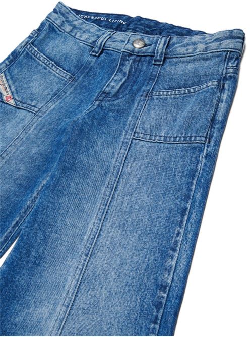 Jeans bambina Diesel denim blu used DIESEL KIDS | J02343KXBSVK01